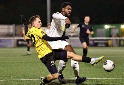 Dartford coach Martin Tyler reacts to 2-1 National League South defeat at Maidstone United
