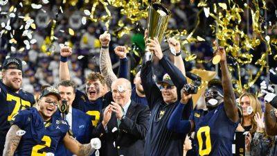 NCAA president says Michigan earned football national title 'fair and square' - ESPN