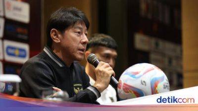 Shin Tae-Yong - D.Di-Grup - Piala Asia 2023: 'Indonesia Baru 60-70 Persen Saat Uji Coba' - sport.detik.com - Qatar - Indonesia - Iran - Vietnam - Libya