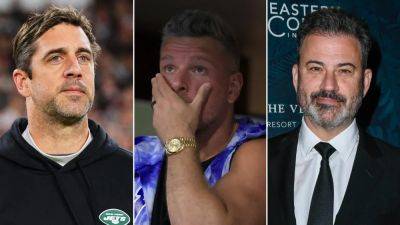 Disney silent on ongoing drama surrounding ESPN host Pat McAfee, NFL star Aaron Rodgers and ABC's Jimmy Kimmel