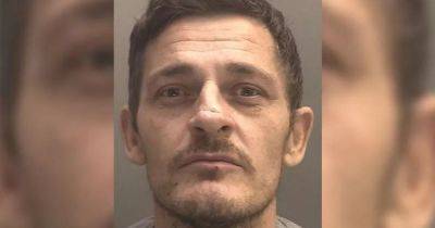 Man who left girlfriend dying in the street as he tried to flee in TAXI cries in court as he's jailed - manchestereveningnews.co.uk - county Arthur - county Gibson - county Newton