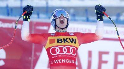 Swiss ski star Marco Odermatt finally wins 1st career World Cup downhill