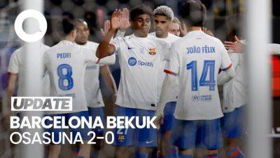 Bekuk Osasuna, Barcelona Tantang Real Madrid di Final Piala Super Spanyol - sport.detik.com