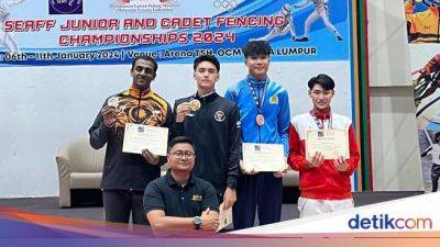 Tim Anggar Indonesia Raih 5 Medali di Championships 2024 Malaysia - sport.detik.com - Indonesia - Vietnam - Malaysia