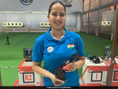 Rhythm Sangwan Bags India's 16th Quota Place In Shooting For Paris Olympics
