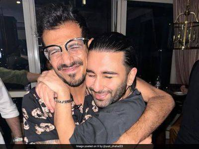 Yuzvendra Chahal - "Kis Line Mai Aa Gaye Aap": Internet Reacts To Yuzvendra Chahal's Picture With Social Media Sensation Orry - sports.ndtv.com - Usa - India