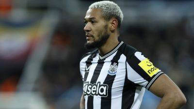 Blow for Newcastle as Joelinton facing six weeks out