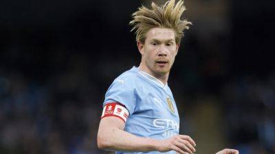 Kevin De Bruyne ready for Manchester City action at Newcastle