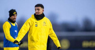 Jadon Sancho receives first public message from Manchester United teammate after transfer exit