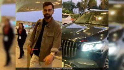 Watch: Virat Kohli Departs To Play First T20I In 14 Months, Fans Point At His 'Beast'