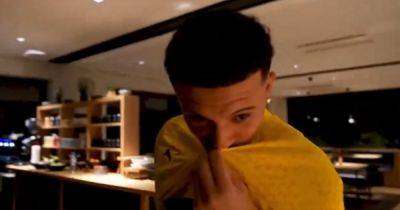 Jadon Sancho insulted Manchester United fans when kissing the Borussia Dortmund badge