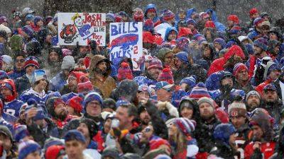 Steelers, Bills face off in wild card game as winter storm threatens strong wind gusts, heavy snowfall