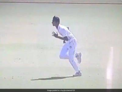 Watch: Father A Legendary Batter, Samit Dravid Turns Heads With Bowling