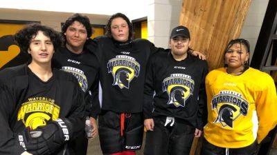 Indigenous youth hit the ice in hockey camp organized by University of Waterloo students