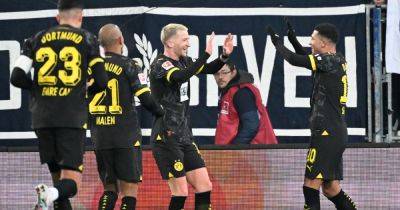 Gary Neville's savage reaction as Man United loanee Jadon Sancho makes instant Borussia Dortmund impact