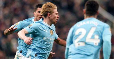 Kevin De Bruyne inspires comeback as Man City claim late win at Newcastle