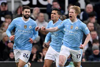 Man City earn last-gasp win at Newcastle United thanks to brilliance of Kevin de Bruyne