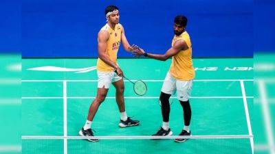 Chirag Shetty - Malaysia Open Final, Live Badminton Score: Chirag-Satwik Eye Gold In Men's Doubles Final - sports.ndtv.com - China - India - North Korea - Malaysia