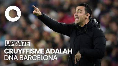Jelang El Clasico, Xavi: Barcelona Harus Setia pada 'Cruyffisme' - sport.detik.com