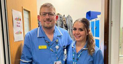 Dad and daughter become mental health nurses together after qualifying weeks apart