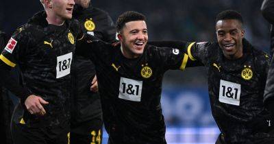 Jadon Sancho fulfils promise he made Manchester United boss Erik ten Hag in Borussia Dortmund win