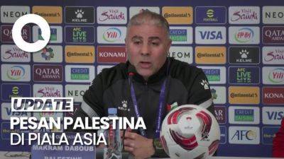 Timnas Palestina di Piala Asia Bawa Pesan Kebebasan untuk Gaza
