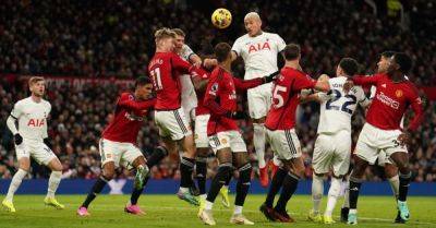 Tottenham twice fight back to deny Man Utd victory in front of Jim Ratcliffe