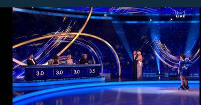 Greg Rutherford - Ryan Thomas - Claire Sweeney - ITV Dancing on Ice fans distracted minutes into new series as they ask why - manchestereveningnews.co.uk