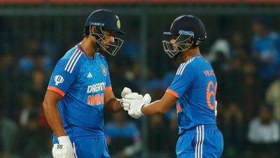 Virat Kohli - Yashasvi Jaiswal - Arshdeep Singh - Mujeeb Ur - India vs Afghanistan 2nd T20I: Brutal Shivam Dube, Yashasvi Jaiswal Power India To Six-Wicket Win - sports.ndtv.com - Australia - India - Afghanistan - county Power