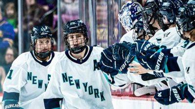 Canadian Emma Woods scores late in OT as PWHL New York hands Minnesota 1st loss