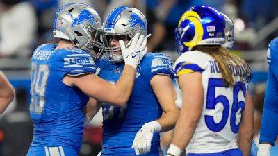 Matthew Stafford - Paul Sancya - Jared Goff - Lions win 1st playoff game in 32 years narrowly defeating Rams in wild-card round - foxnews.com - Los Angeles