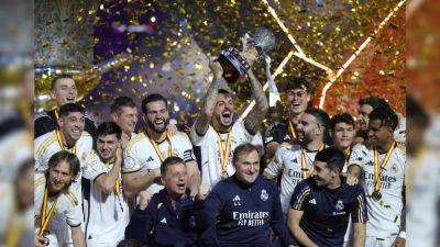 Vinicius Junior Smashes Hat-Trick As Real Madrid Thrash Barcelona To Win Spanish Super Cup