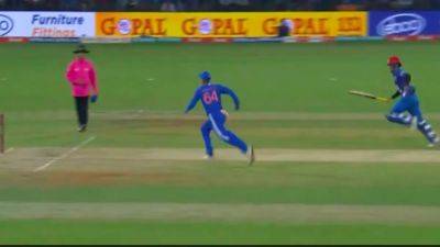 Watch: Yashasvi Jaiswal Wins Incredible Sprint Race To Run Out Afghanistan Star In 2nd T20I