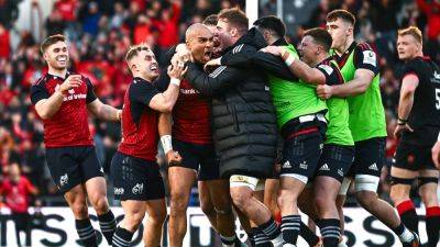 Andy Farrell - Simon Zebo - Calvin Nash - Garry Ringrose - Leinster Rugby - Tom Ahern - Champions Cup round 3 team of the week: Munster and Leinster lead the way - rte.ie - Ireland - Jordan