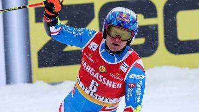 French ski star Alexis Pinturault to have knee surgery after Wengen crash