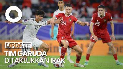 Tim Garuda Tumbang 1-3 Lawan Irak di Piala Asia 2023