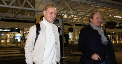 Bayern Munich - Brendan Rodgers - James Forrest - Luis Palma - Nicolas Kuhn ARRIVES for Celtic transfer as winger touches down with ex Rangers star to seal switch from Rapid Vienna - dailyrecord.co.uk - Germany - Austria
