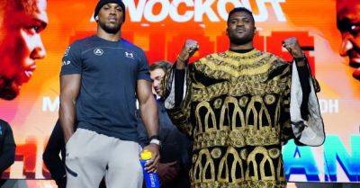It will be explosive – Anthony Joshua to take on Francis Ngannou on March 8th