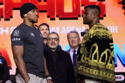 Anthony Joshua likely to face winner of Fury-Usyk if he beats Francis Ngannou in Riyadh