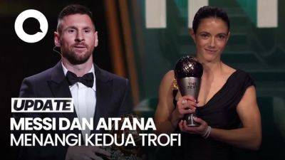 Perbandingan Pemenang FIFA Football Awards dan Ballon d'Or: Messi Sabet Keduanya - sport.detik.com