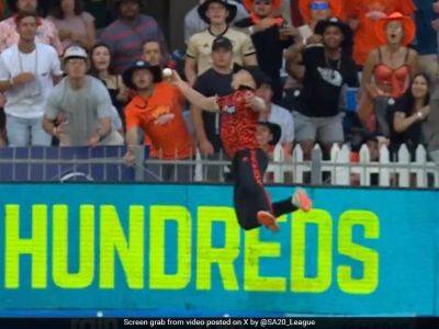 Watch: Tom Abell's Marvellous Fielding Effort In SA20 Match Leaves Fans Stunned