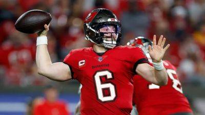 Buccaneers take down struggling Eagles as Baker Mayfield tosses 3 touchdowns to move on in playoffs