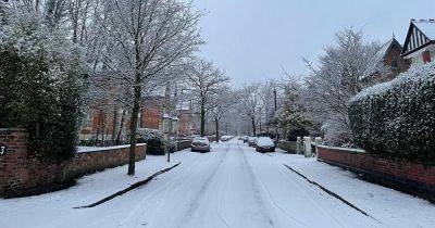 All the roads affected by snow in Greater Manchester as some routes left 'impassable'