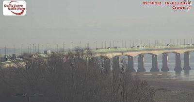 Crash closes two lanes on M4 Severn Bridge - walesonline.co.uk