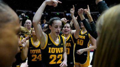 Iowa's Caitlin Clark undeterred by scrutiny amid rising fame