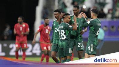 Hasil Piala Asia 2023: Drama! Arab Saudi Kalahkan Oman 2-1