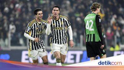 Juventus Vs Sassuolo: Vlahovic Dua Gol, Bianconeri Menang 3-0