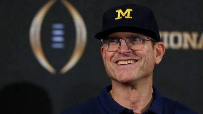 Falcons announce interview with Jim Harbaugh for head coach vacancy