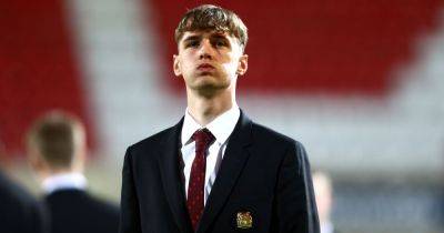 Jack Fletcher is still ahead of father Darren in his development at Manchester United despite Youth Cup agony