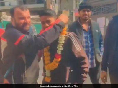 Man, Detained For Hugging Virat Kohli During 2nd T20I vs Afghanistan, Receives Hero's Welcome - Watch